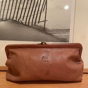 Il Bisonte Genuine Italian Leather Clutch Bag